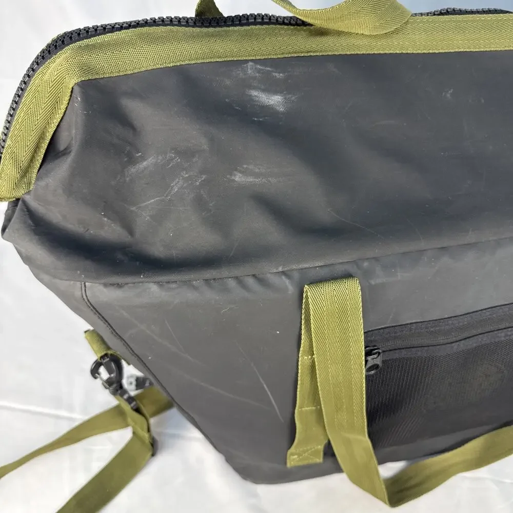 Rip Curl Black and Olive Green Surf Series Duffle Tote